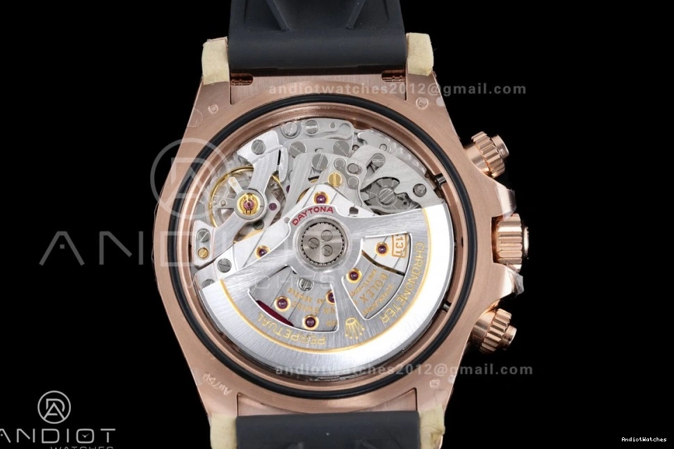 Edition 798 RG Gain 1:1 Weight On 126515 Oyster-flex Stick DD Daytona Sophisticated Best Strap Sub-dial Black Dial VSF Marker 1121